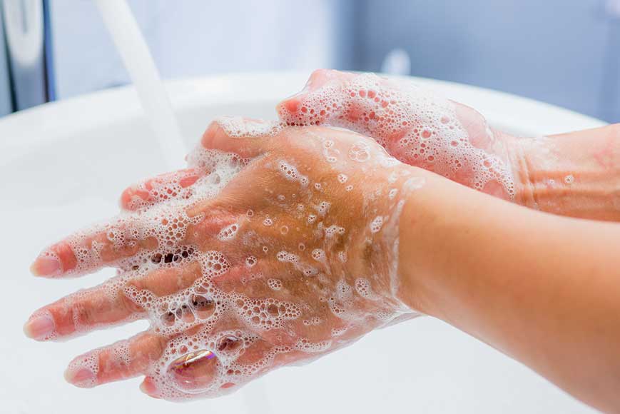 tag image for hand hygiene